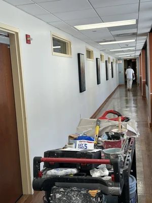 Facility hallway